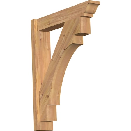 Merced Traditional Smooth Outlooker, Western Red Cedar, 5 1/2W X 26D X 32H